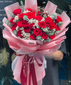 Bó Hoa Hồng Ohara Đỏ - BH030