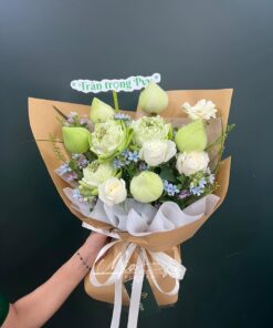 Bó Hoa Tươi Trong Trẻo - BH074