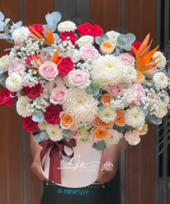 Giỏ Hoa Thanh Tao - GH008