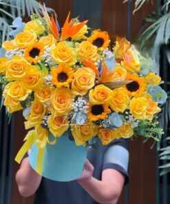 Giỏ Hoa Phát Tài - GH033