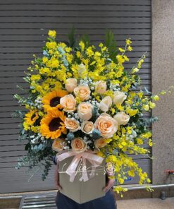 Giỏ Hoa Thành Công - GH049