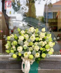 Hộp Hoa Sen Trắng - GH066