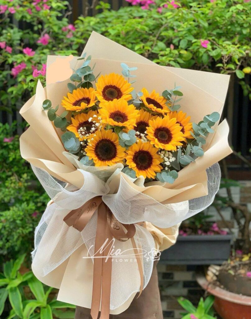 Bó Hoa Hướng Dương Chúc mừng tốt nghiệp